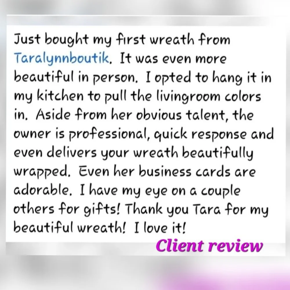 Rustic fall wreath - Picture 8 of 8